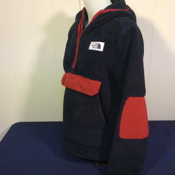 Men’s The North Face Fleece Hoodie 1/4 zip size small unisex - Picture 6 of 8